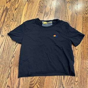 Aviator Nation black t-shirt in size M